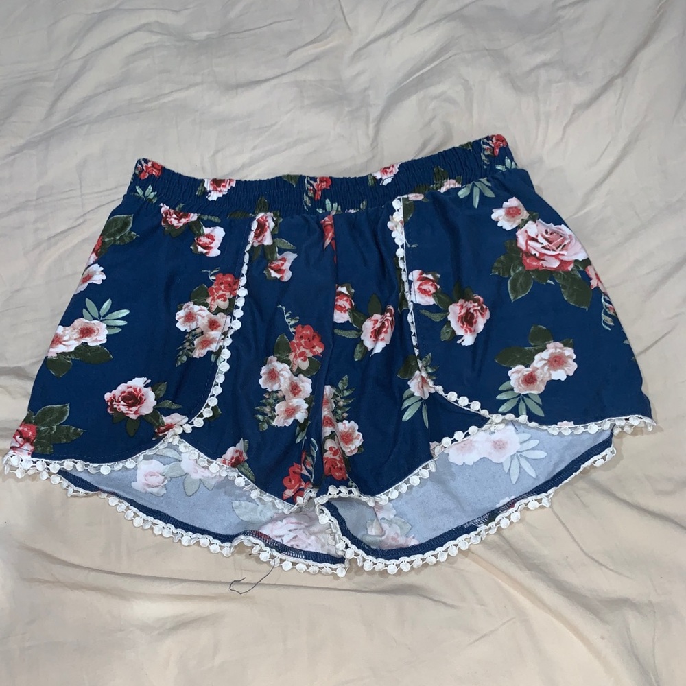 flower shorts